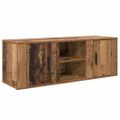 vidaXL TV skrinka 100 x 31,5 x 35 cm Staré drevo Kompozitné drevo