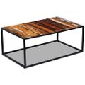 vidaXL Konferenčný stolík, recyklovaný masív 100x60x40 cm