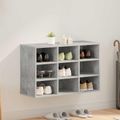 vidaXL Skriňa na topánky 77,5 x 30 x 51 cm Kompozitné drevo