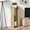 vidaXL Stojan na rastliny 2 ks Dub artisan 30 x 30 x 100 cm