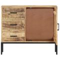 vidaXL Komoda z mangového dreva 88x30x71 cm