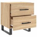 vidaXL Nočné stolíky 2 ks dub sonoma 40x35x47,5 cm kompozitné drevo