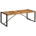 vidaXL Jedálenský stôl z mangovníkového dreva 220x100x75 cm