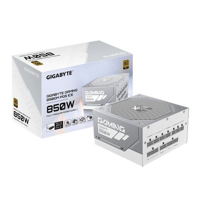 GIGABYTE GAMING 850W 80PLUS Gold Modular white