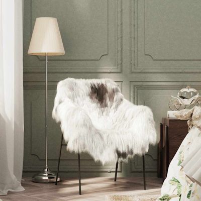 vidaXL Ovčia koža viacfarebná (60-70)x(90-100) cm