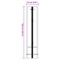 vidaXL Vrecia s pieskom 100 ks Tmavozelená 100 x 25 cm HDPE