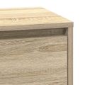 vidaXL Nočný stolík Sonoma dub 39 x 34,5 x 65 cm Kompozitné drevo