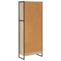 vidaXL Knižnica 60 x 30 x 155 cm Kompozitné drevo Sonoma