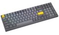 Endorfy mechanická klávesnica Celeris 1800 CZ / BT / USB / bezdrôtová / kompatibilná s MacOS / sidetune / CZ/SK layout Klávesnica, herná, bezdrôtová, mechanická, Endorfy Yellow by Gateron, CZ layout, ARGB, sivá