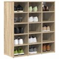 vidaXL Skriňa na topánky 77,5 x 30 x 83,5 cm Kompozitné drevo