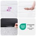 vidaXL Bonnell pružinový matrac stredne tvrdý 70x200 cm
