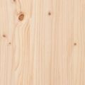 vidaXL Rám postele Sivohnedá 180 x 200 cm Masívne borovicové drevo