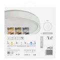LED prisadené svietidlo ILVI, kruhové 30W, stmiev.so zmenou CCT