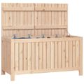 vidaXL Záhradný úložný box 121x55x64 cm masívna borovica