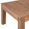 vidaXL Konferenčný stolík z teakového dreva prírodný vrch 60x60x40 cm