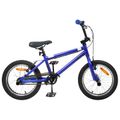 vidaXL BMX Bicykel 20 Palcov pre nad 9 rokov Tmavomodrá