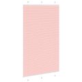 vidaXL Plisovaná roleta ružová 120x200 cm šírka látky 119,4 cm polyester