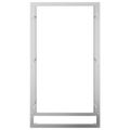 vidaXL Stojan na krbové drevo 50x28x94 cm nehrdzavejúca oceľ