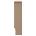 vidaXL Kryt radiátora 2 ks Dub sonoma 172 x 19 x 81,5 cm