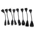 SIXTOL Kompletná sada OBD-II redukcie pre nákladné vozidlá MECHANIC CABLE SET 2, 8 ks