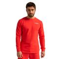 Mikina Limitless Hot Red - GymBeam, veľkosť S, veľkosť oblečenia S