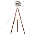 vidaXL Lampa na statíve, mangový masív 180 cm