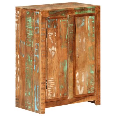 vidaXL Komoda 55x33x75 cm masívne recyklované drevo