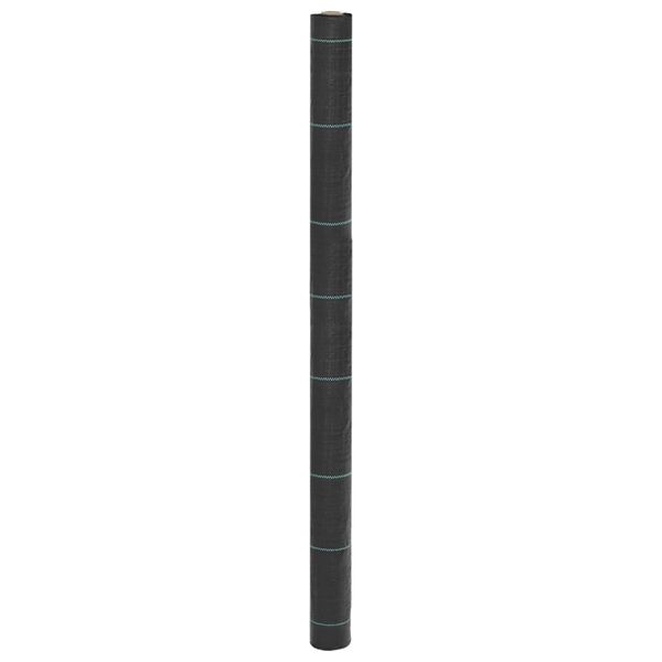 vidaXL Membrána proti burine čierna 1,5x5 m PP