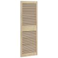 vidaXL Skříňové dvere s dverami 2 ks Prírodná 49,5 x 2,1 x 140,5 cm