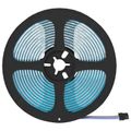 vidaXL LED pás 2 ks Čierna a priehľadná Meď a plast