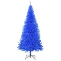 vidaXL Vianočný stromček Modrá 180 cm PVC
