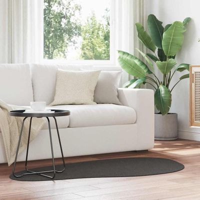 vidaXL Kusové koberce HUARTE Antracit 80 x 150 cm Polyester