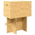vidaXL Terárium Hnedá 80 x 50 x 100 cm OSB