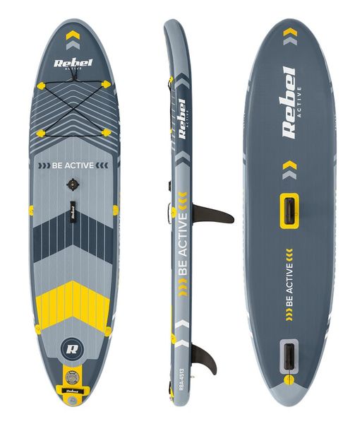 Paddleboard SUP REBEL ACTIVE RBA-4513 WINDSURFING 305x76x15 cm s plachtou