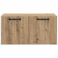 vidaXL Nástenná TV skrinka 59,5 x 41 x 30 cm Dub artisan