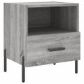 vidaXL Nočné stolíky 2 ks sivé sonoma 40x35x47,5 cm kompozitné drevo