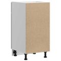 vidaXL Kuchynská spodná skrinka Kalmar, hnedý dub, kompozitné drevo
