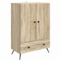 vidaXL Servírovacia skriňa Dub sonoma 66 x 34,5 x 95 cm
