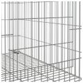 vidaXL Klietka pre králiky 78x54x54 cm pozinkované železo