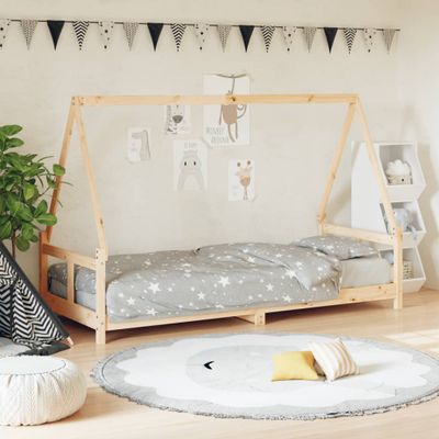 vidaXL Rám detskej postele 80x200 cm masívna borovica