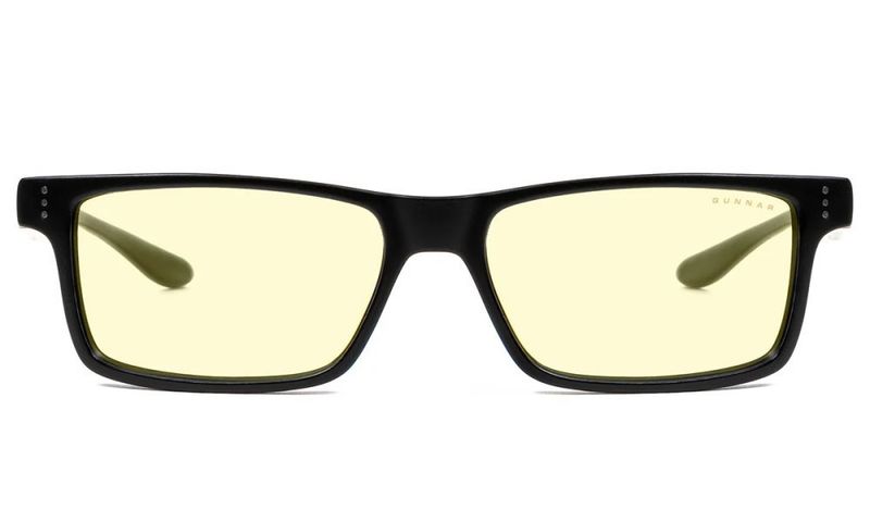 GUNNAR kancelářske/herní brýle VERTEX ONYX * jantárová skla * BLF 65 * NATURAL focus Brýle, kancelárské, obroucky v barve ONYX, jantarová skla