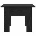 vidaXL Konferenčný stolík Čierny dub 55 x 55 x 42 cm Kompozitné drevo