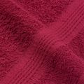 vidaXL Utierky na ruky FROGN 4 ks bordové 50x100 cm 360 g/m²
