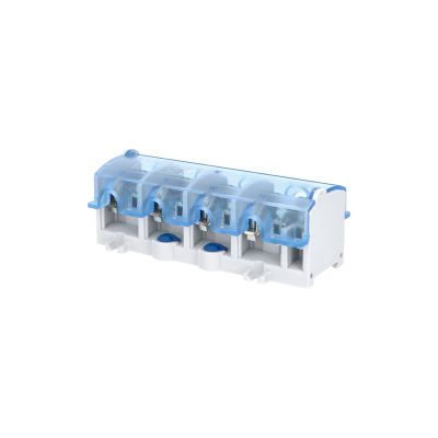 Svorkovnica stúpacia OBL 25/16-4, zakrytá, na DIN/panel, 4pólová., každý pólový 1x 25mm2 a 4x16mm2