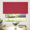 vidaXL Zatemňovacia roleta červená 145x130 cm Šírka látky 141,6 cm Polyester
