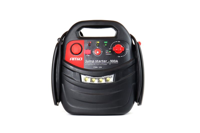 Štartovací zdroj 4v1, 12V 17Ah 900A JS01 AMiO-02523