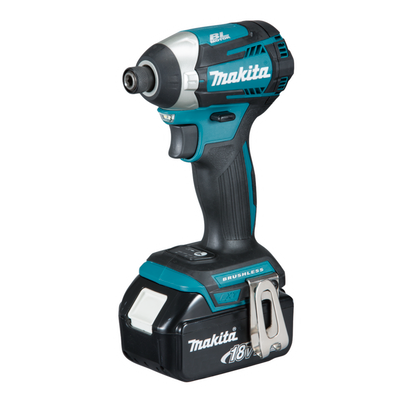 Makita Aku rázový šroubovák 1/4" Li-ion LXT 18V/5,0Ah, Makpac