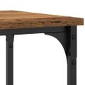 vidaXL Konzolový stôl Staré drevo 100 x 35 x 75 cm