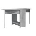 vidaXL Jedálenský stôl 138 x 70 x 73,5 cm Kompozitné drevo Sivý Sonoma