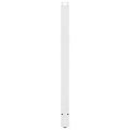 vidaXL Nohy barového stola, biele, 2 ks, 40 x (110-111) cm, oceľové